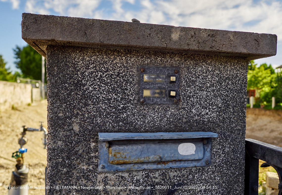 15.06.2022 - Baugrube an der Niederalmstraße 16